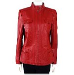 Leather coat Leather coat